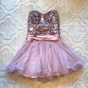 Light pink Homecoming dress